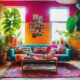 eclectic style living room tips