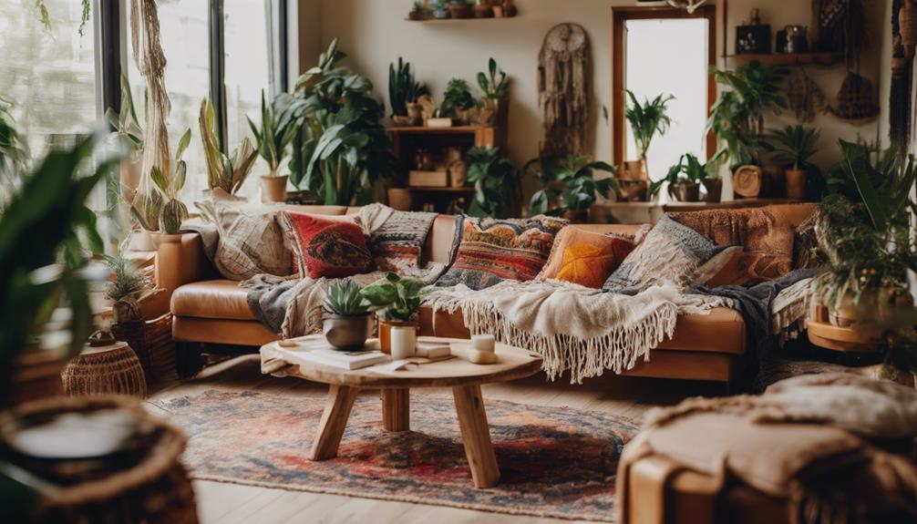 effortless boho chic living