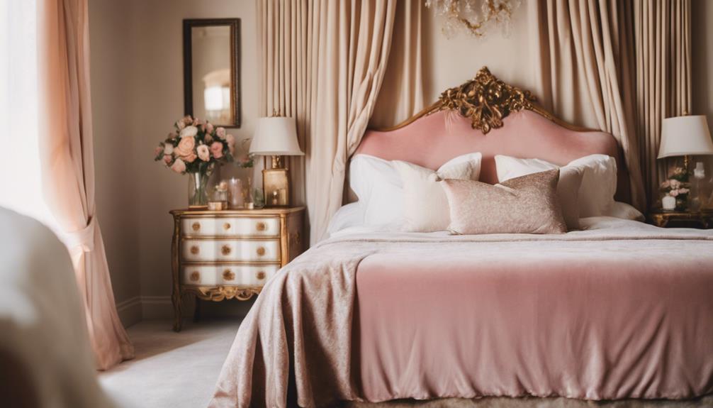 elegant feminine room decor