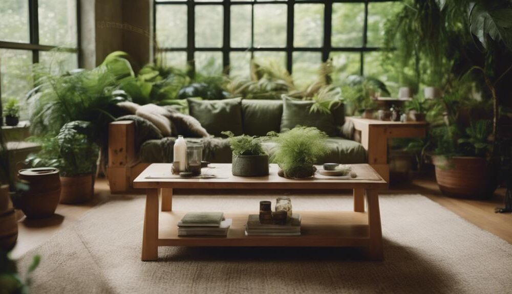 indoor nature inspired decor