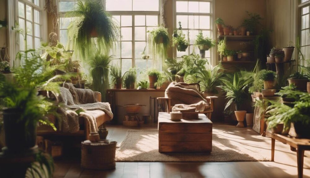 indoor nature inspired decor