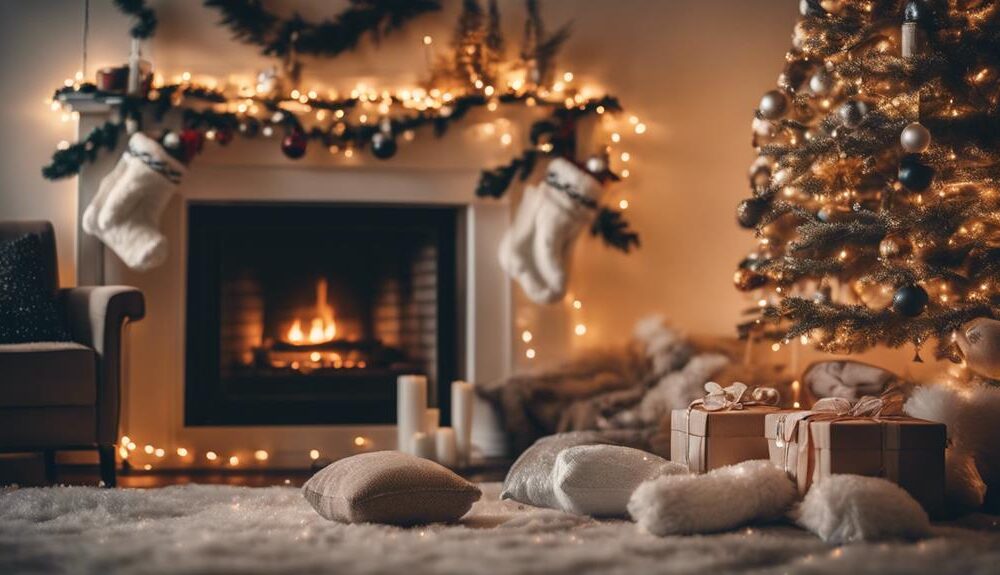 magical christmas living room decor