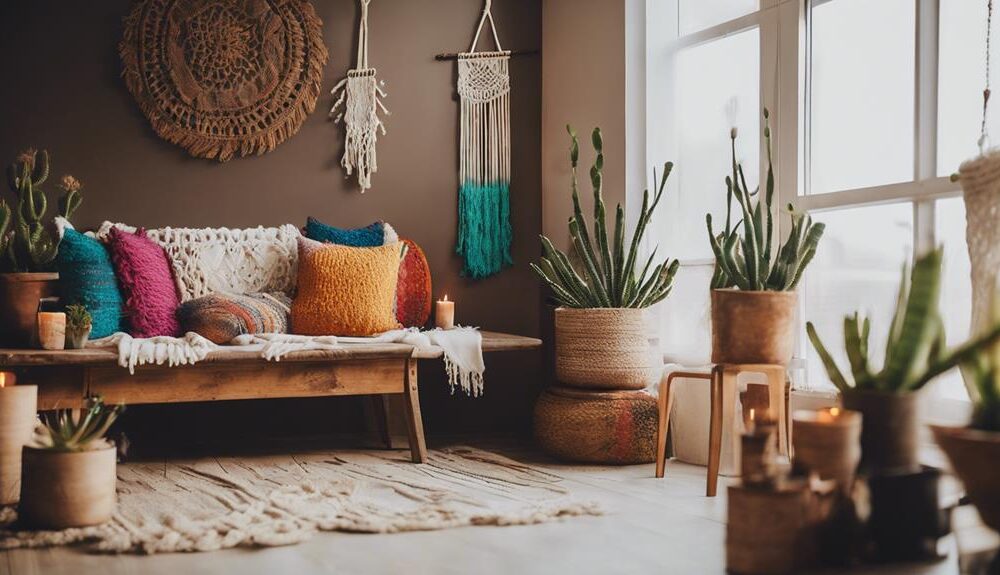 minimalist transforms into bohemian