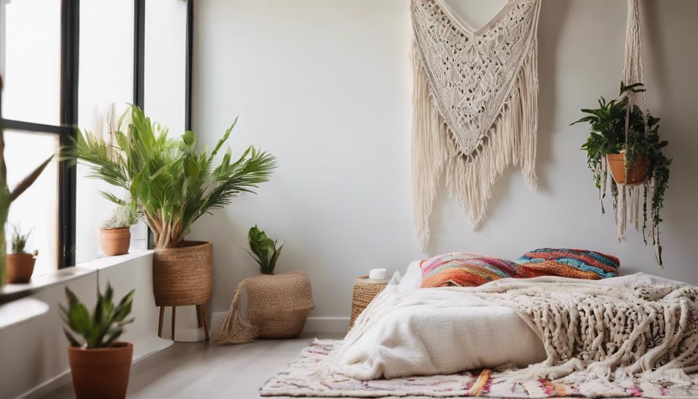 minimalist transforms to boho