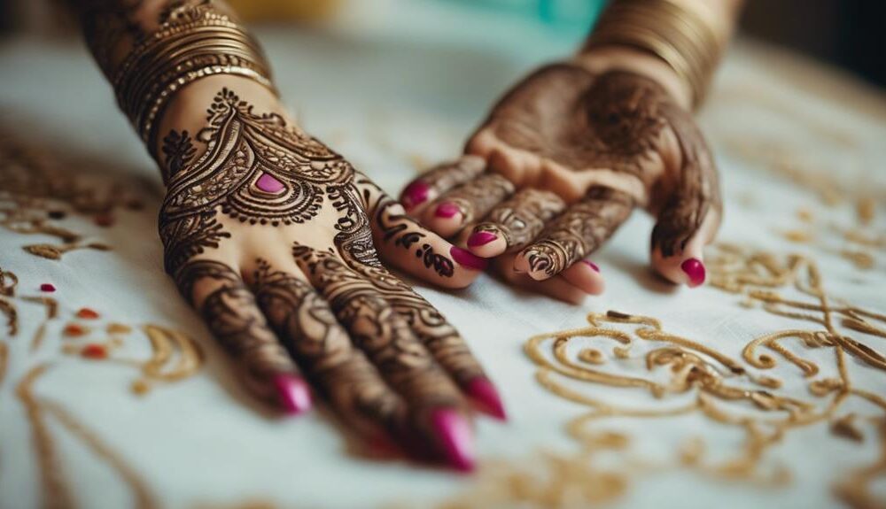 modernizing traditional mehndi designs