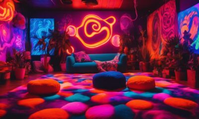 psychedelic room decor ideas