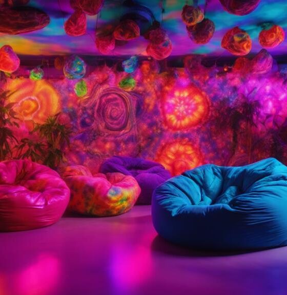 psychedelic room decor ideas