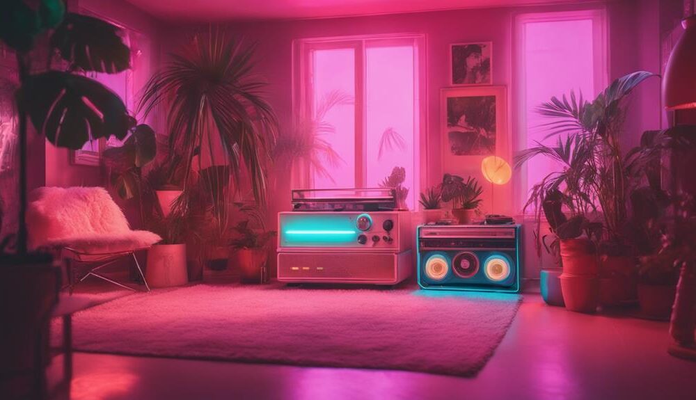 retro aesthetic room decor