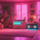 retro aesthetic room decor