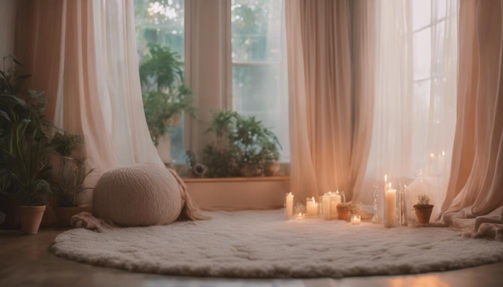 serene aesthetic spiritual decor