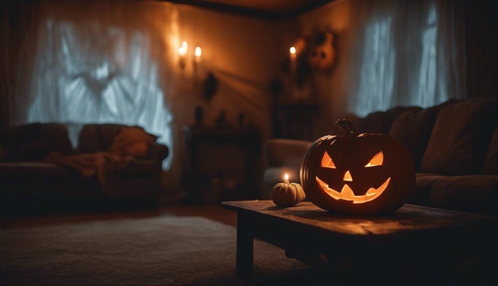 spooktacular halloween living room