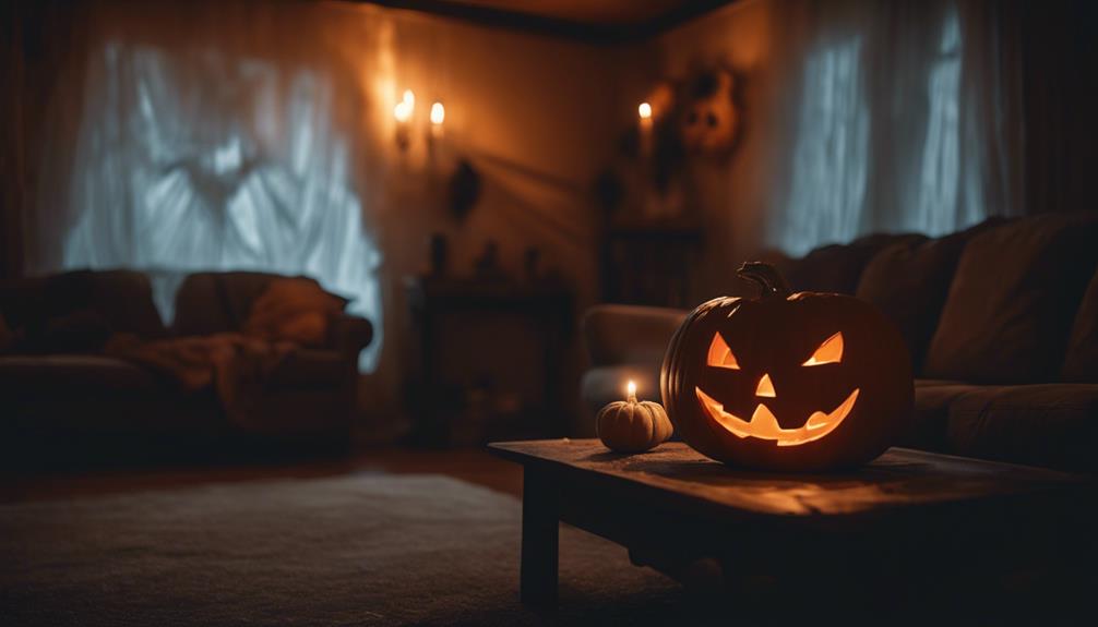 spooktacular halloween living room