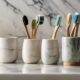 stylish aesthetic toothbrush holders