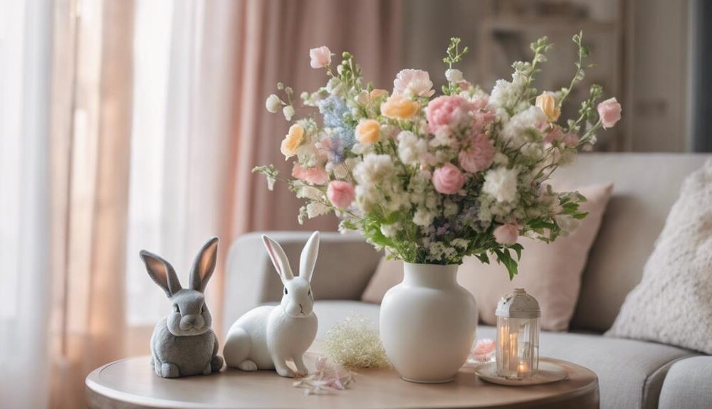 subtle easter decor integration