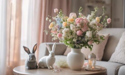 subtle easter decor integration