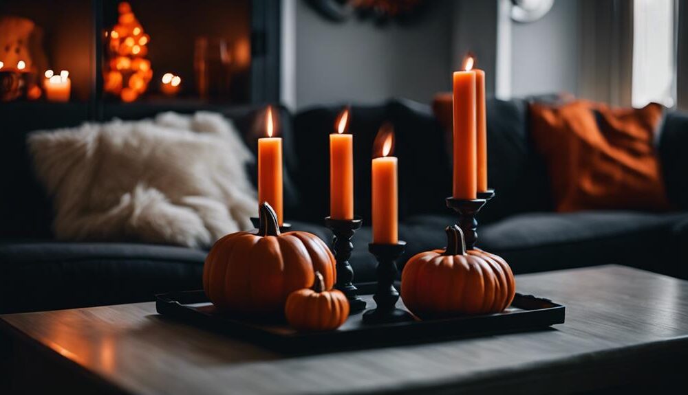 subtle halloween home decor