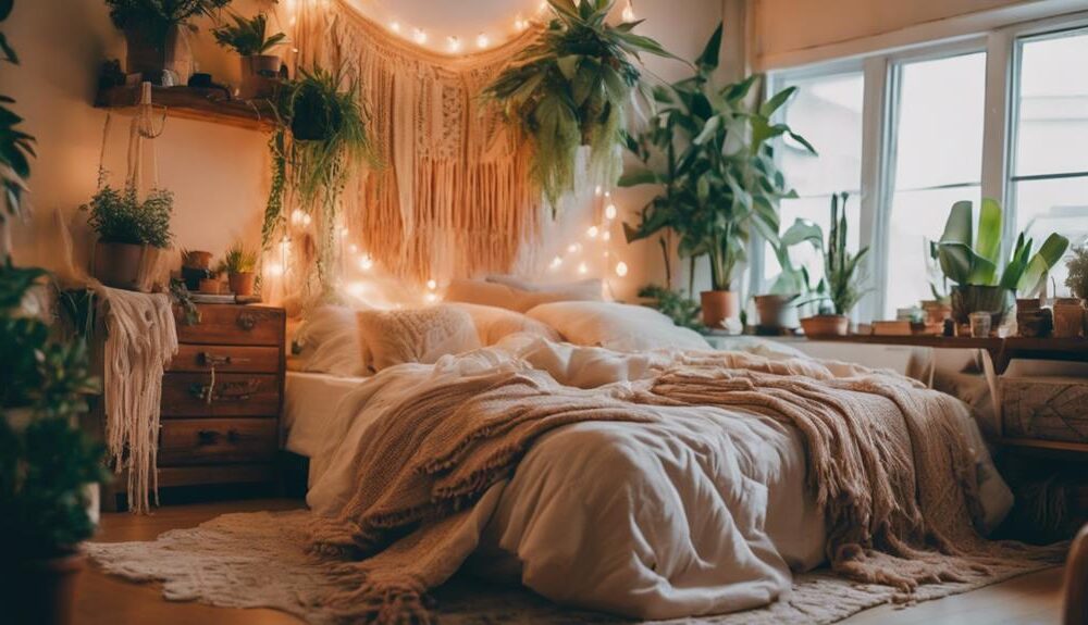 transform bedroom into boho retreat