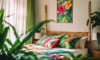 tropical paradise room decor