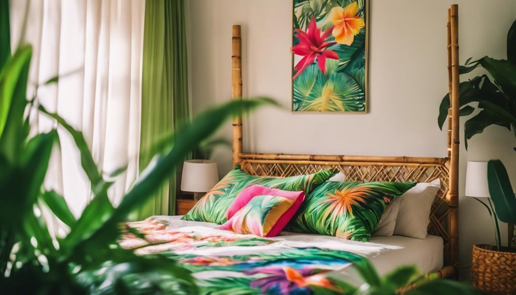 tropical paradise room decor