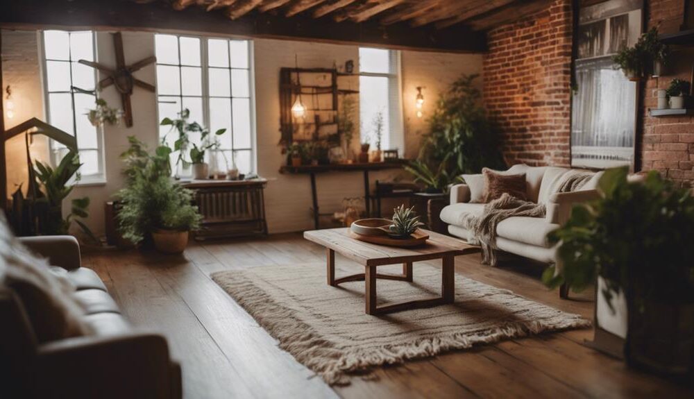 urban apartment farmhouse style