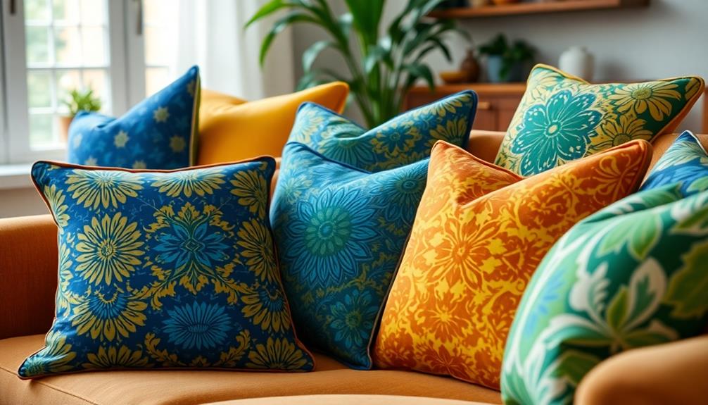 batik cushion cover design