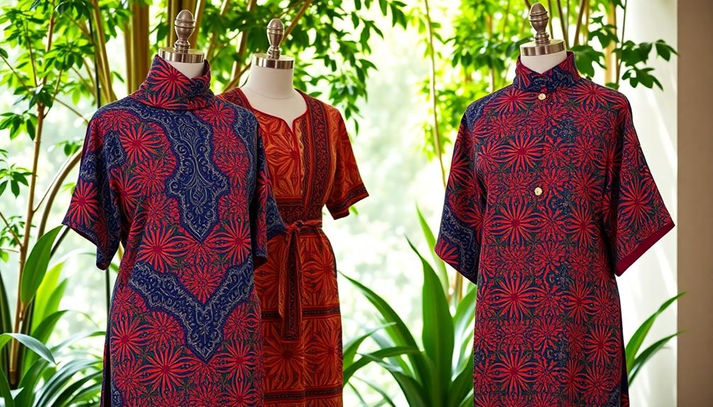 batik inspired fashion designs