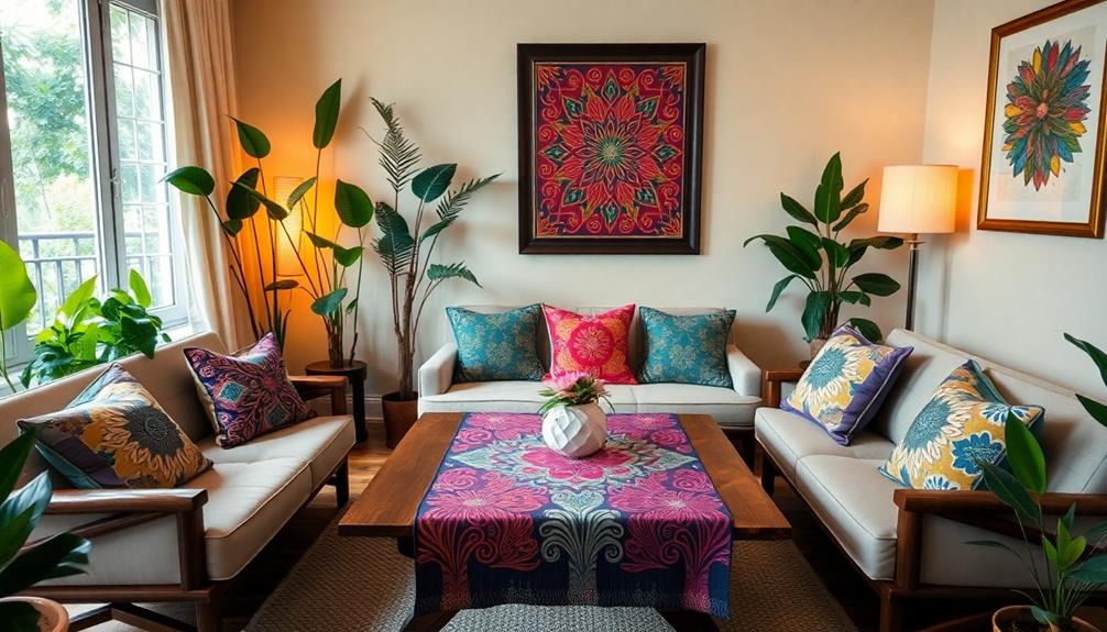 batik inspired home decor ideas