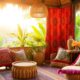 boho chic indonesian textile inspiration