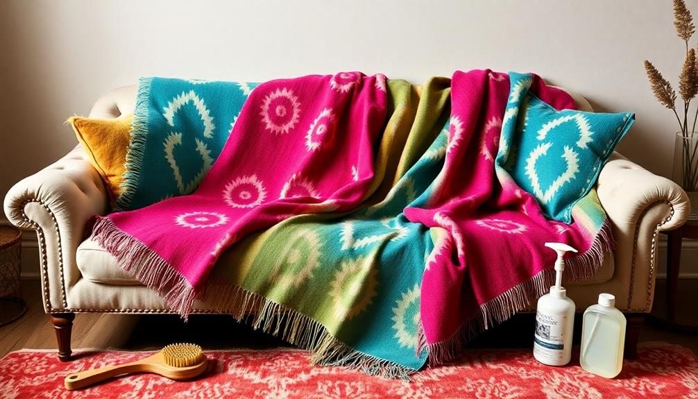 ikat textile care guide