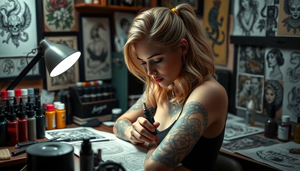 margot robbie s tattooing experience