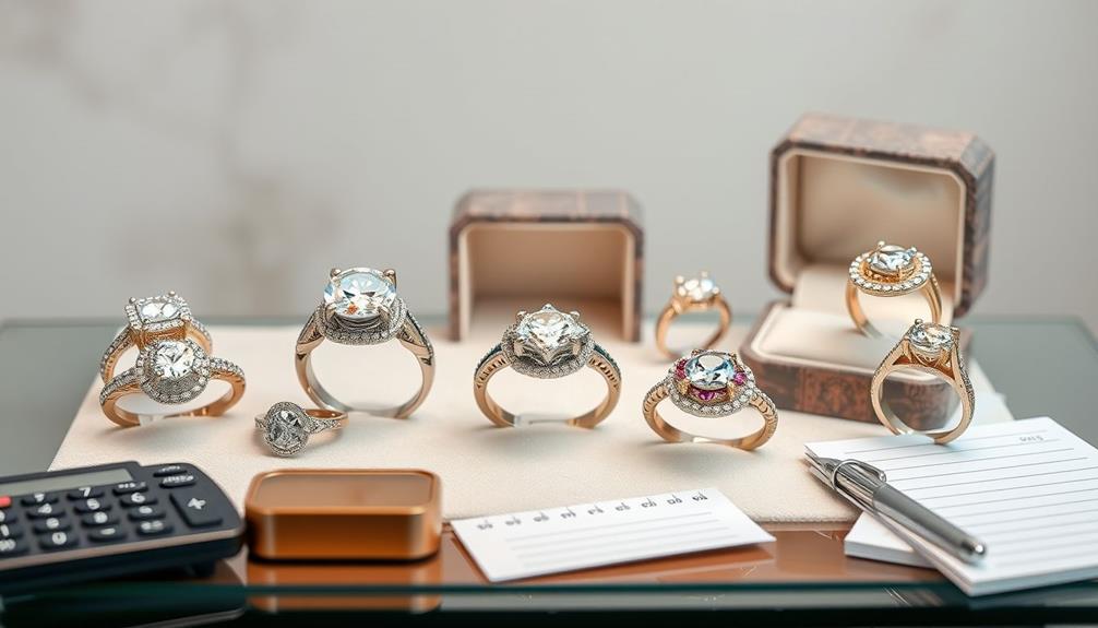 smart engagement ring budgeting