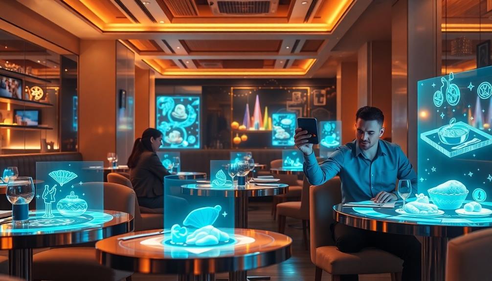 augmented reality dining experience