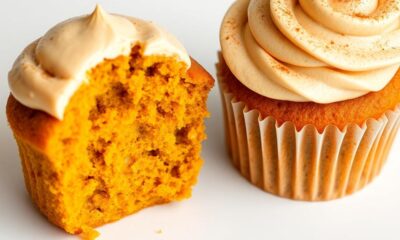 autumn inspired cupcake delight