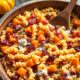 autumn inspired pasta dish