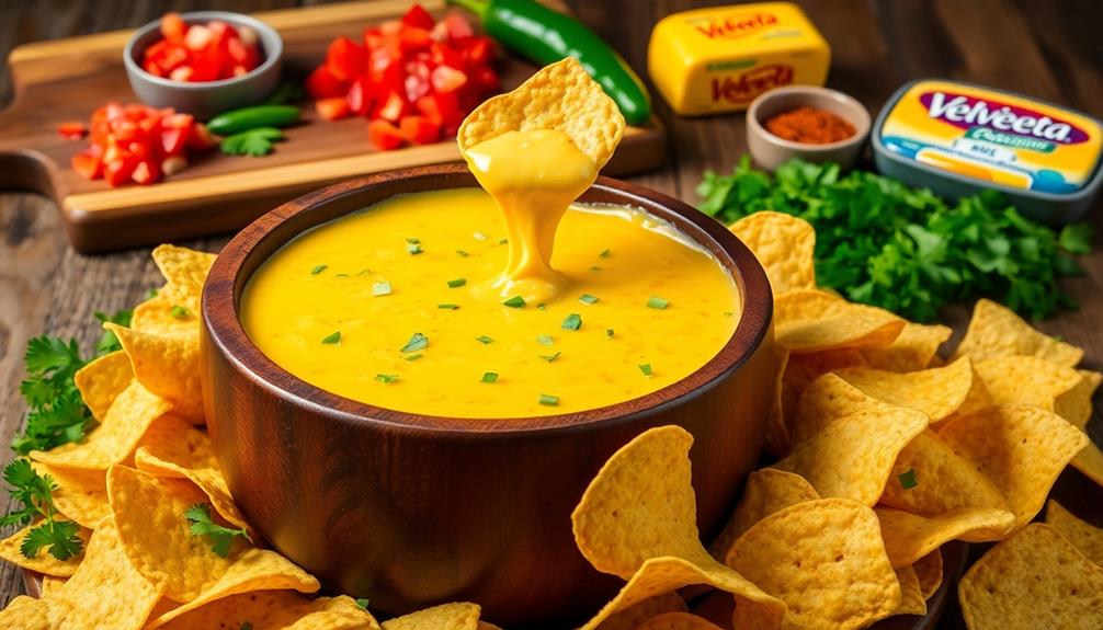 cheesy mexican dip recipe