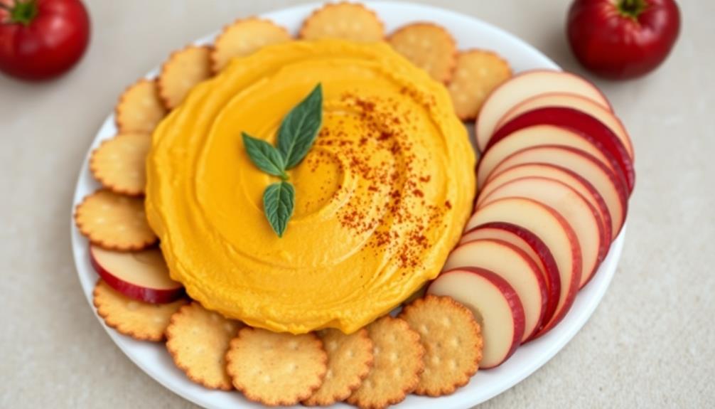 cheesy pumpkin patch spread