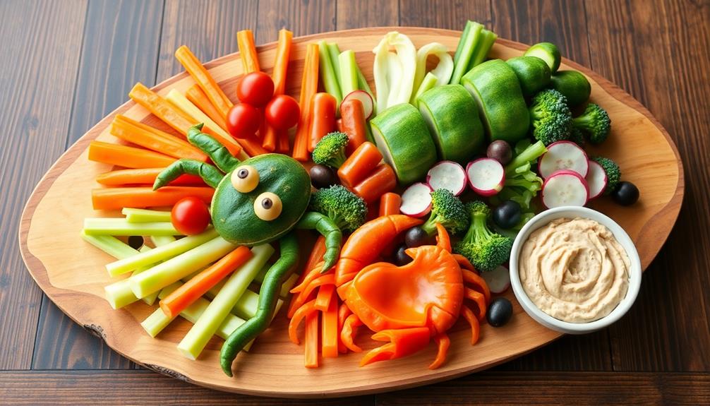 creepy crawler snack platter