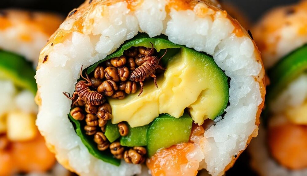 creepy crawler sushi delights