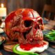 creepy skull meatloaf recipe