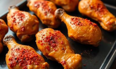 crispy bat wing drumsticks