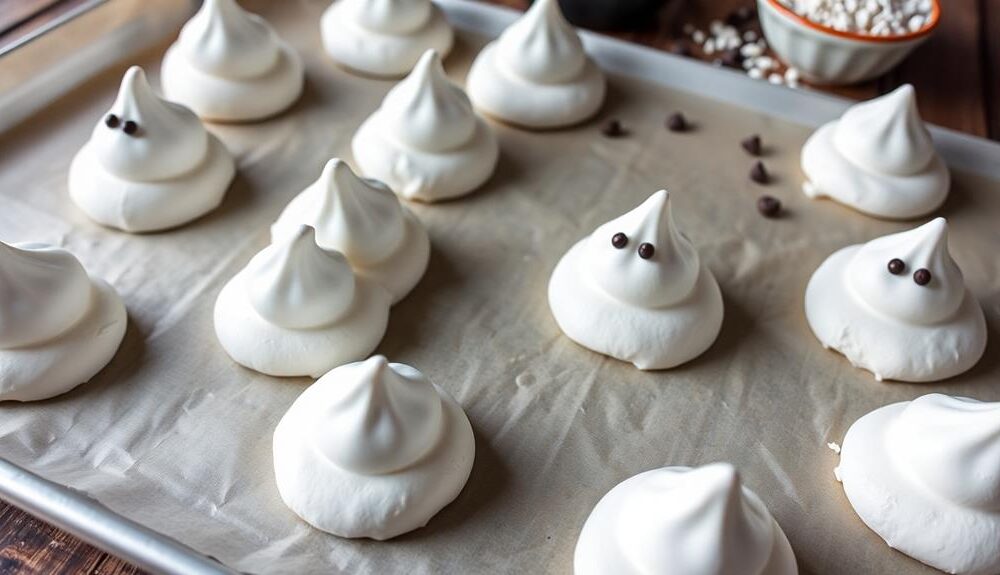 eerie sweet meringue treats