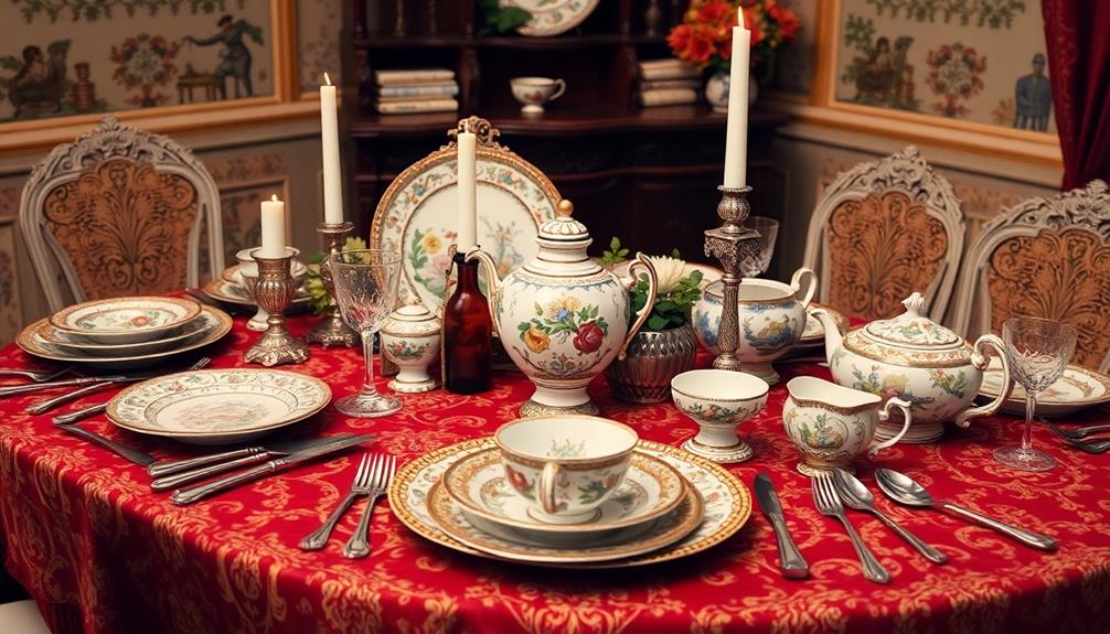 elegant tableware for entertaining