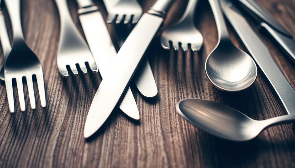 exploring cutlery characteristics thoroughly