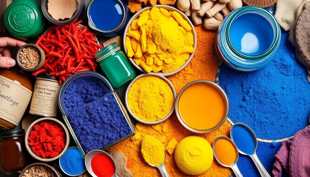 food color additives development