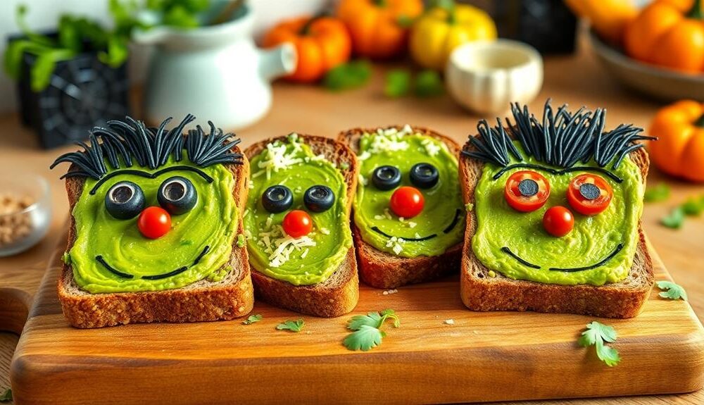 frankenstein inspired culinary creation