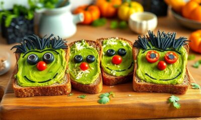 frankenstein inspired culinary creation