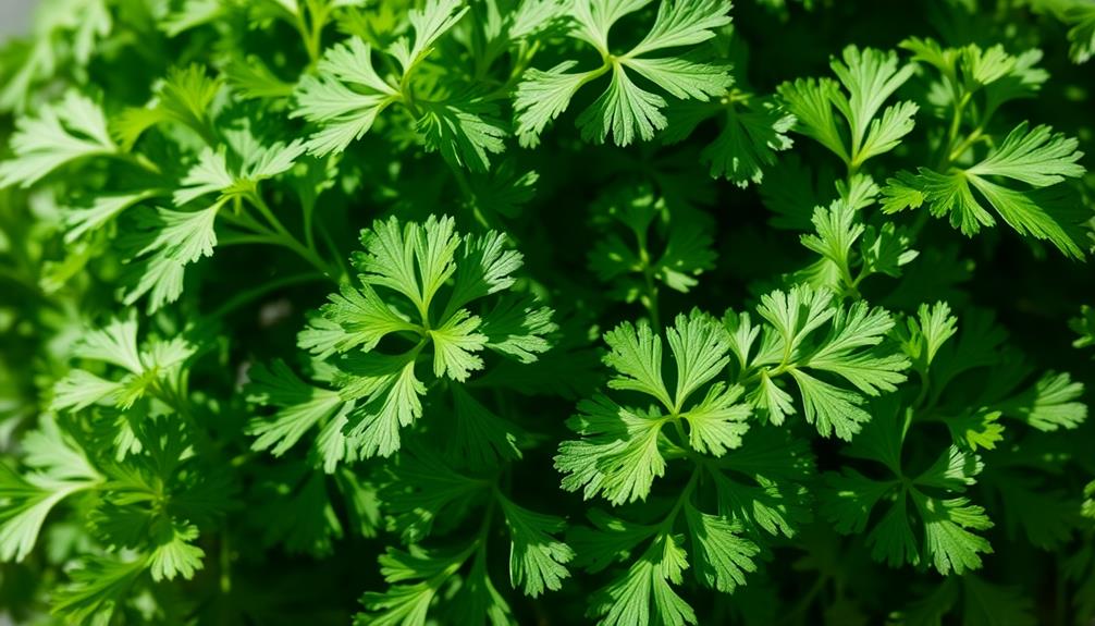 garnish with fresh parsley