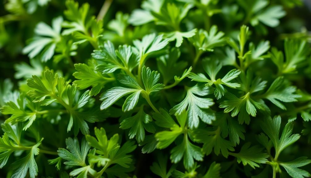 garnish with fresh parsley