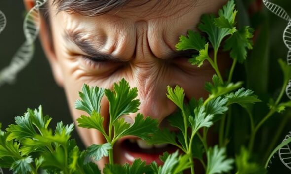 genetics influences cilantro preference