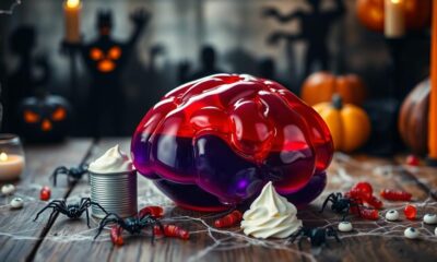 ghoulish gelatin dessert creation